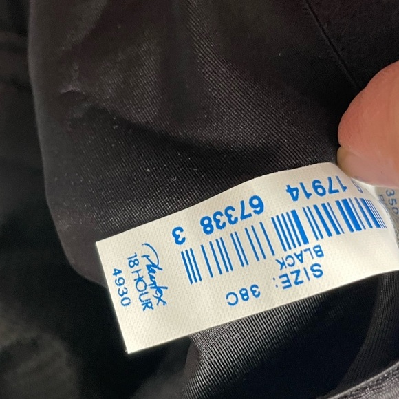 😍Playtex Black Supportive Bra with Front Zipper - Picture 3 of 3